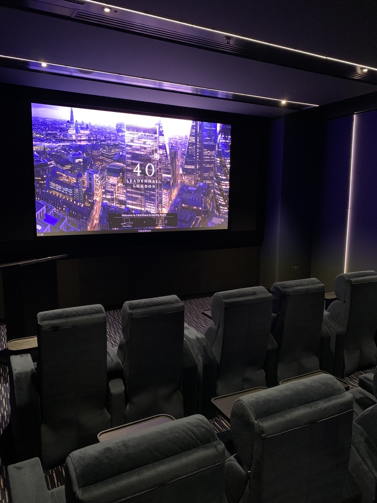 40 Leadenhall — screening room amenity