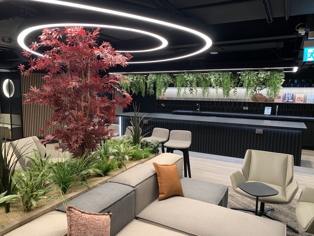 Development interior lobby